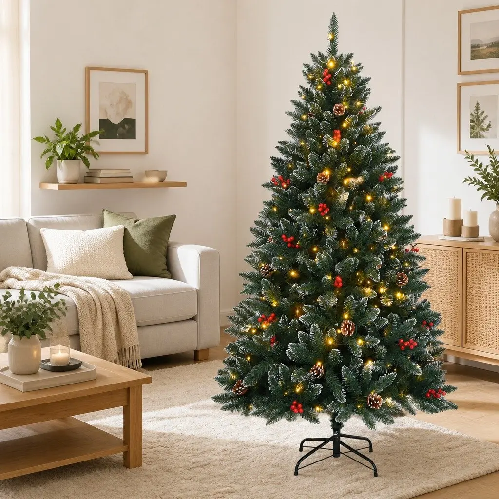 Artificial Christmas Tree Holiday Decoration 240cm Green