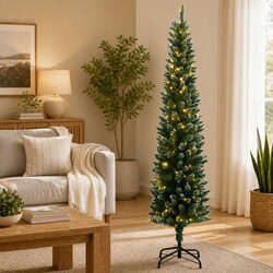 Specifications of 150cm Artificial Slim Christmas Tree