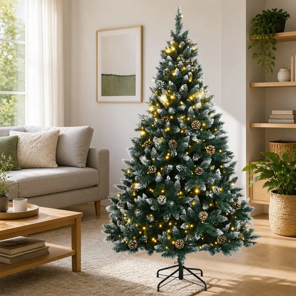 210cm Christmas Tree with LED Lights