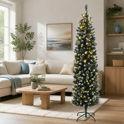 Specifications of 120cm Slim Christmas Tree with LEDs