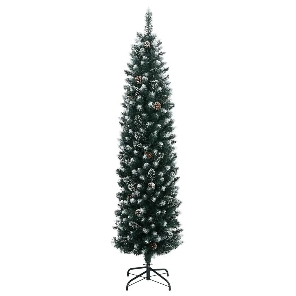 Artificial Slim Christmas Tree for Hallways 120cm Green