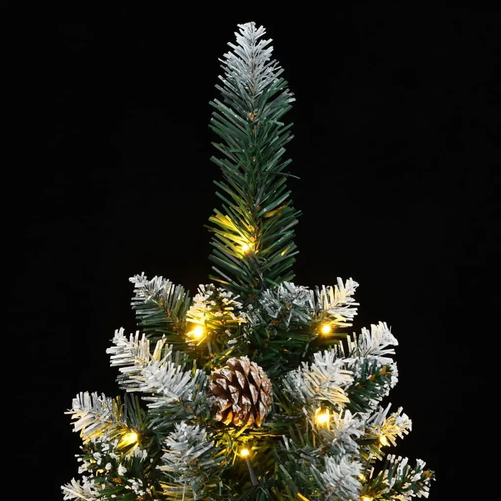 Artificial Slim Christmas Tree for Hallways 120cm Green