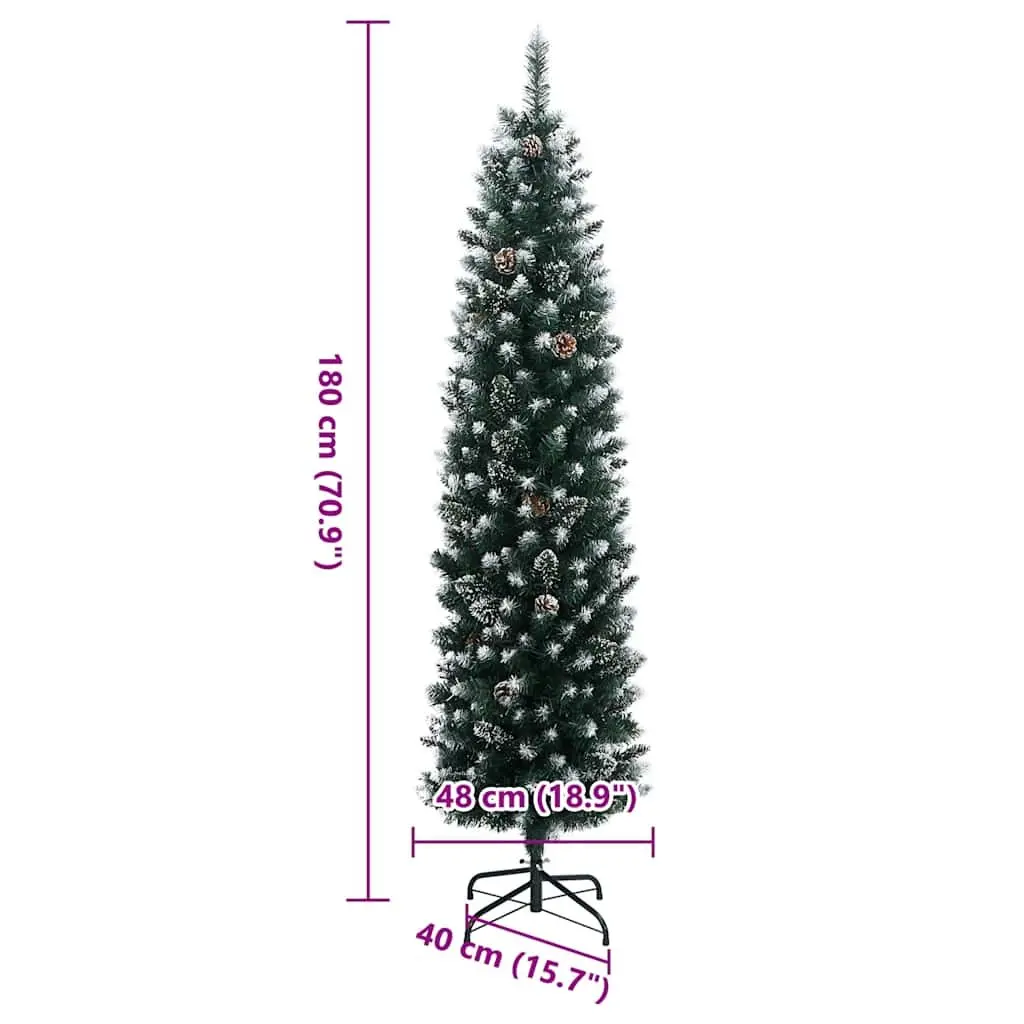 180cm Artificial Slim Christmas Tree