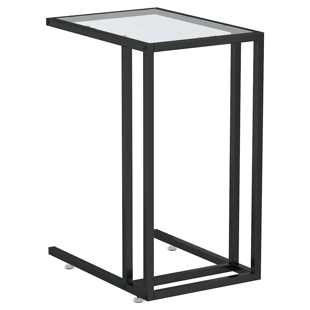 Tempered Glass Computer Side Table