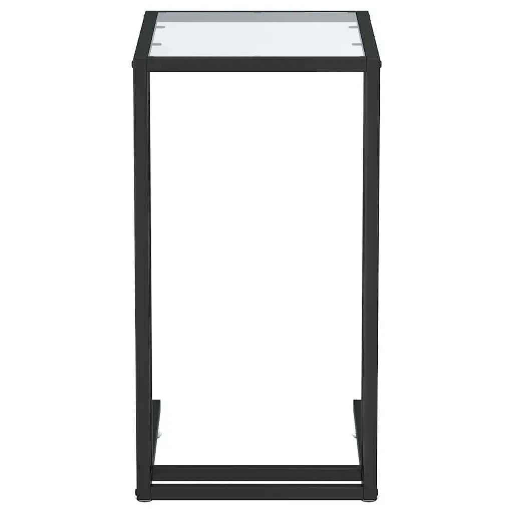 Tempered Glass Computer Side Table