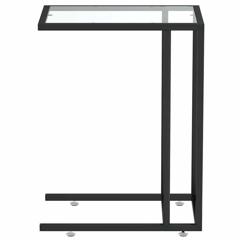 Tempered Glass Computer Side Table