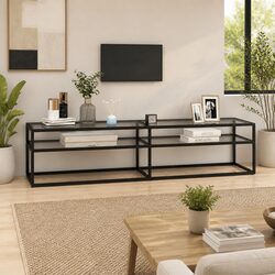 Specifications of a Tempered Glass TV Cabinet