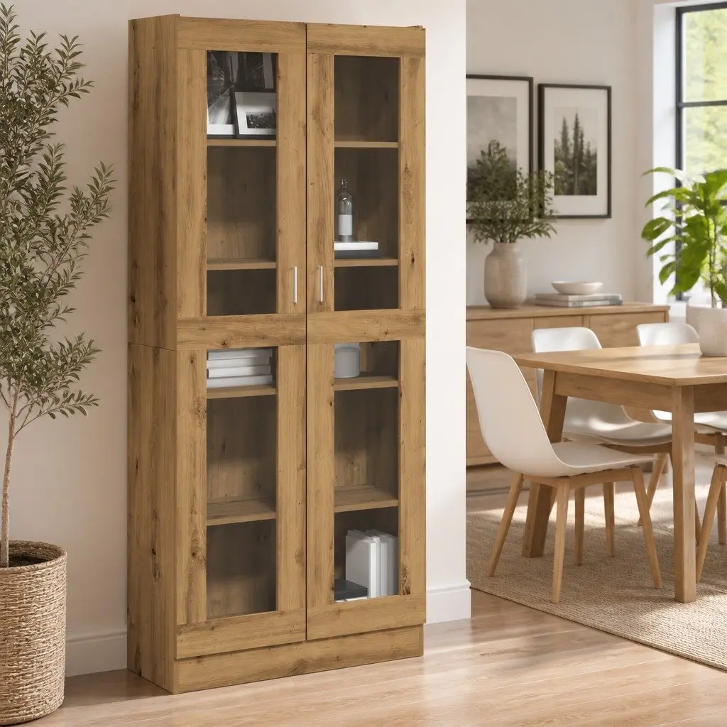 Engineered Wood Highboard Cabinet