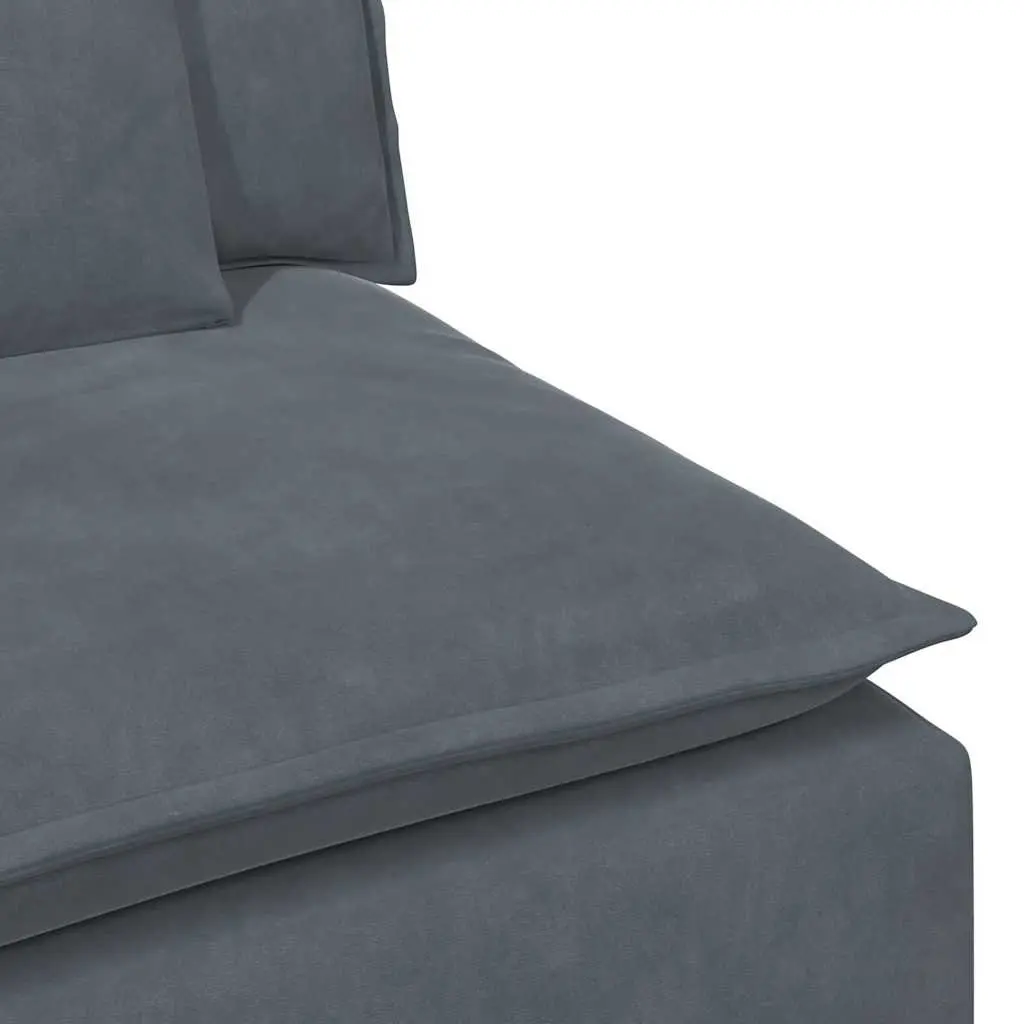 Modular Three-Section Sofa Unit