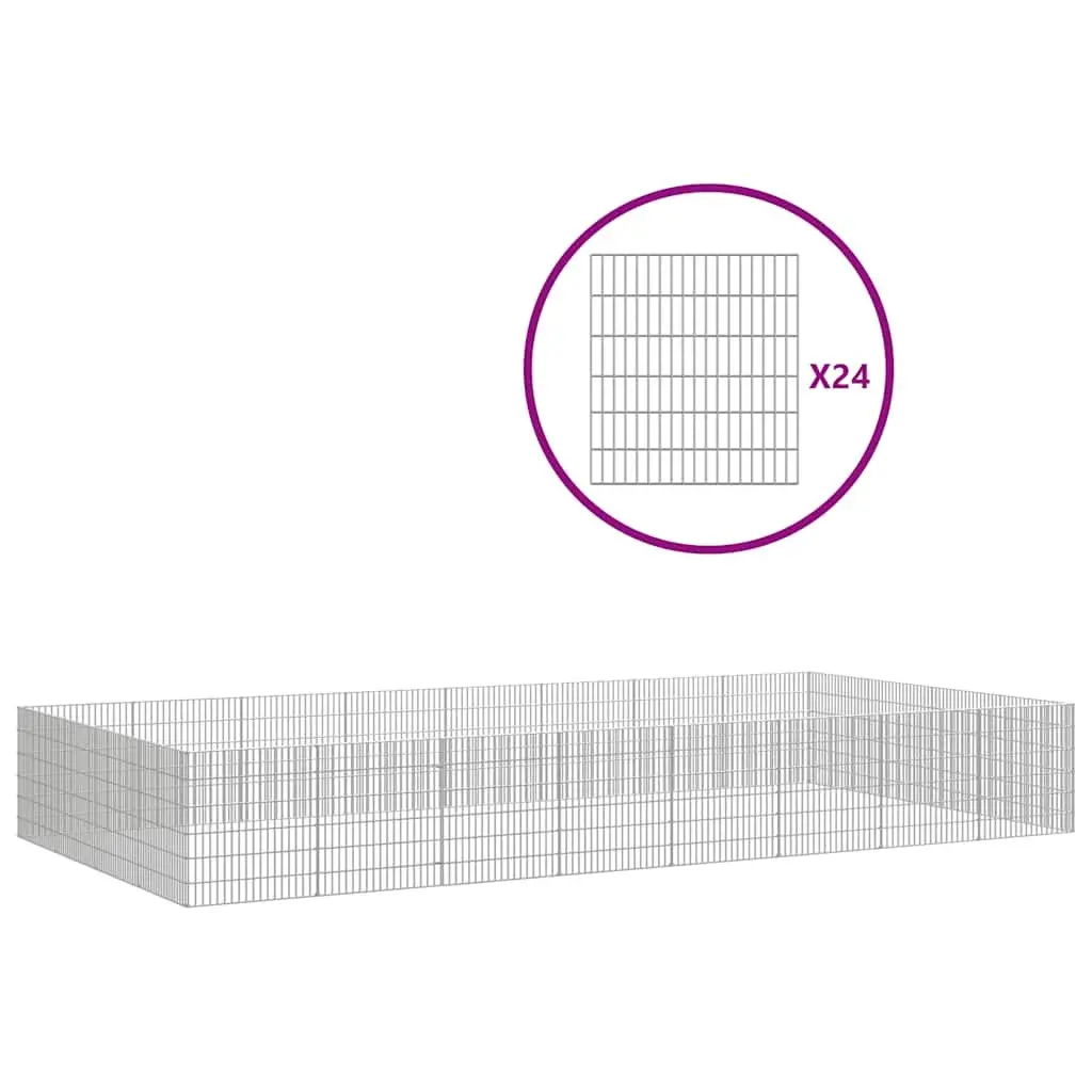Small Animal Enclosure Pen for Exercise and Play 54x60cm