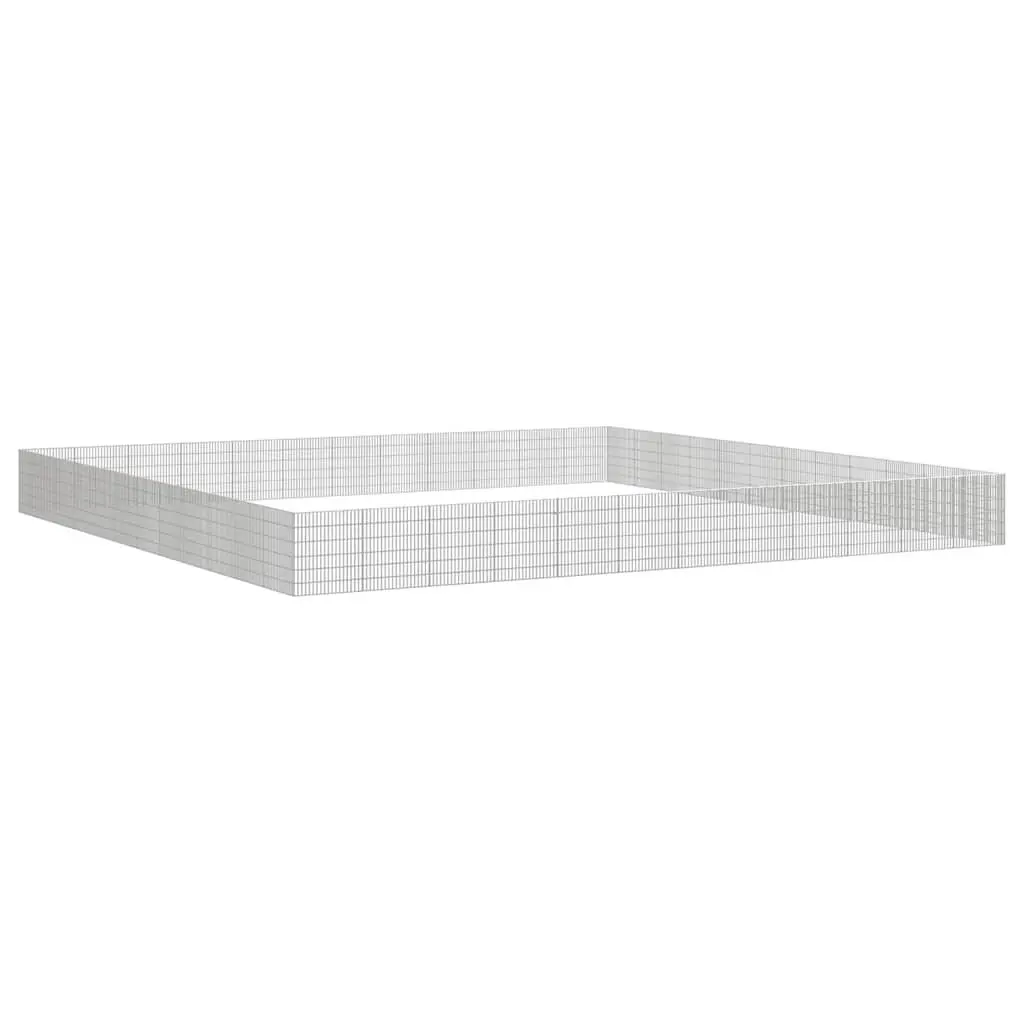 Small Animal Enclosure 48-Panel Pen Playpen Pet Rabbit Guinea Pig Run Cage