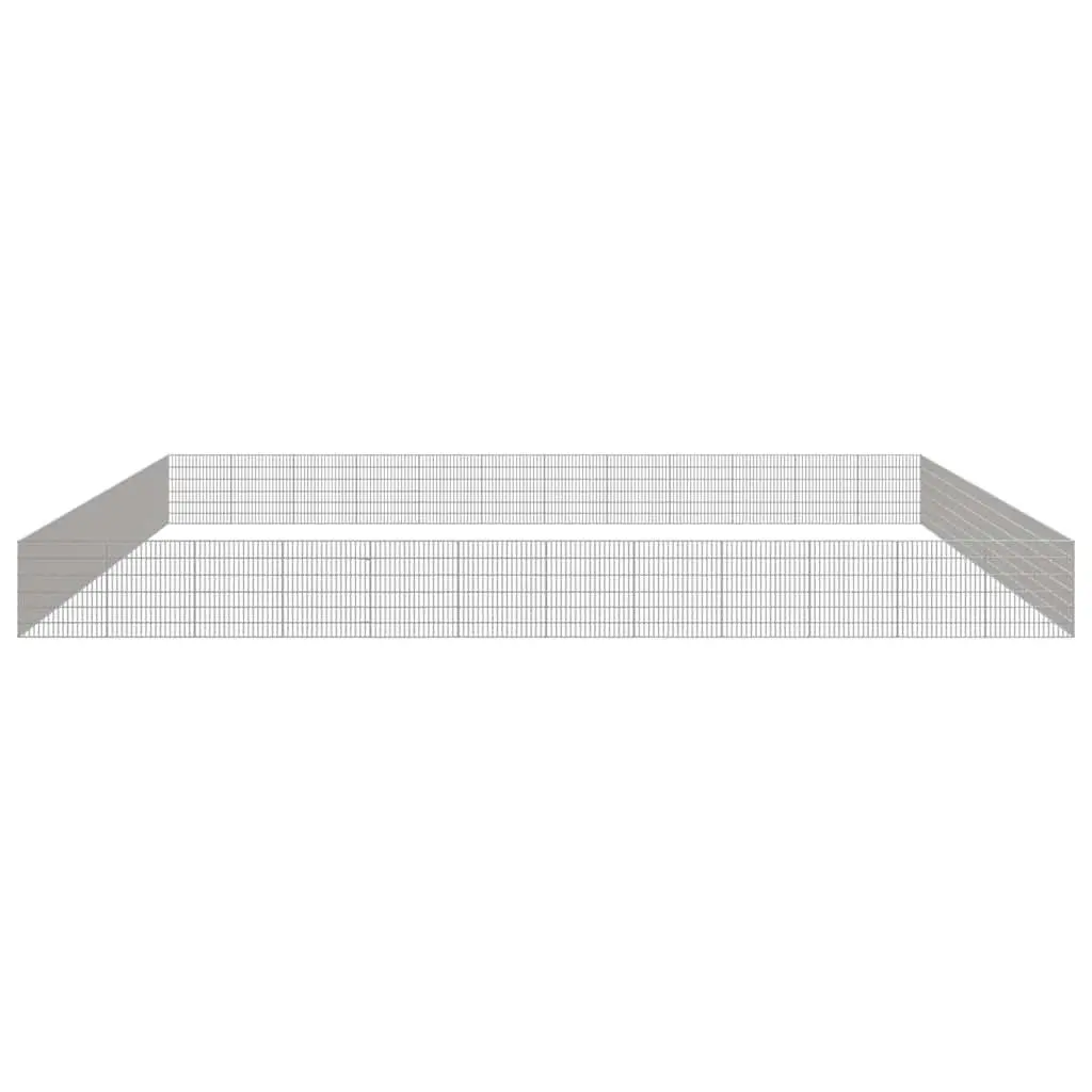 Small Animal Enclosure 48-Panel Pen Playpen Pet Rabbit Guinea Pig Run Cage