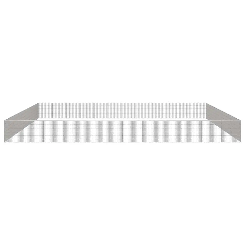 Small Animal Enclosure 48-Panel Pen Playpen Pet Rabbit Guinea Pig Run Cage