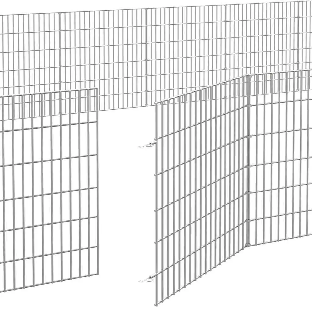 Small Animal Enclosure 48-Panel Pen Playpen Pet Rabbit Guinea Pig Run Cage