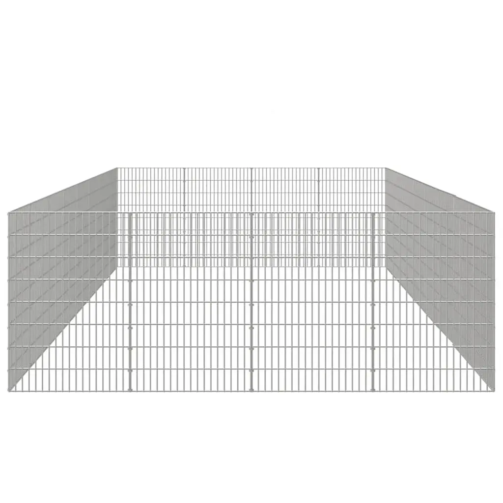Small Animal Enclosure 24 Panel Pen for Rabbit Guinea Pig Run Exercise Playpen