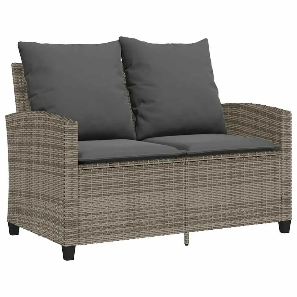 6-Piece Grey Garden Sofa Set