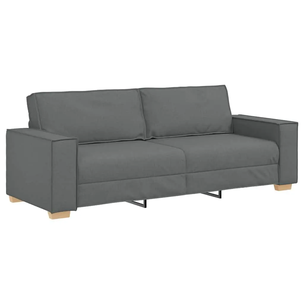 2 Piece Grey Sofa Set Living Room Couch