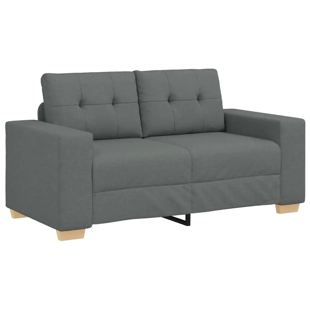 2 Piece Grey Sofa Set
