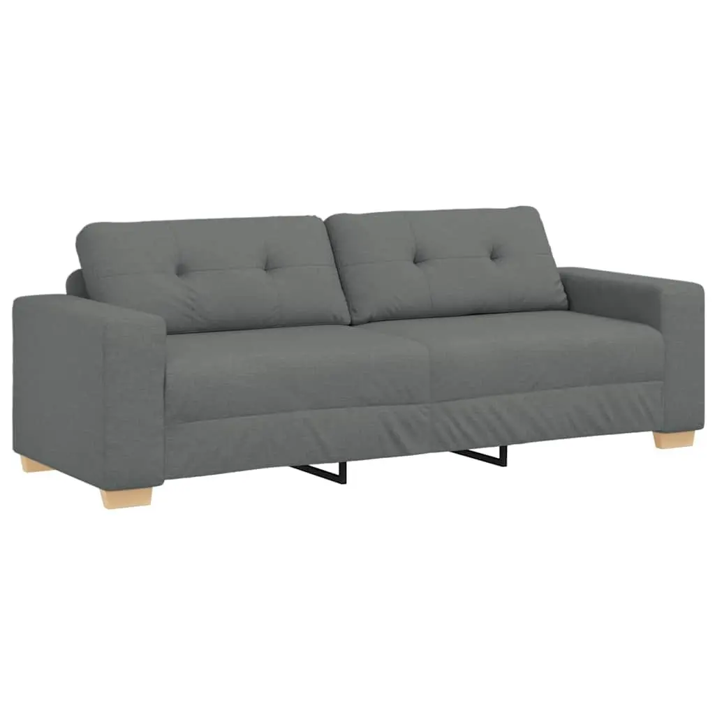2 Piece Grey Sofa Set