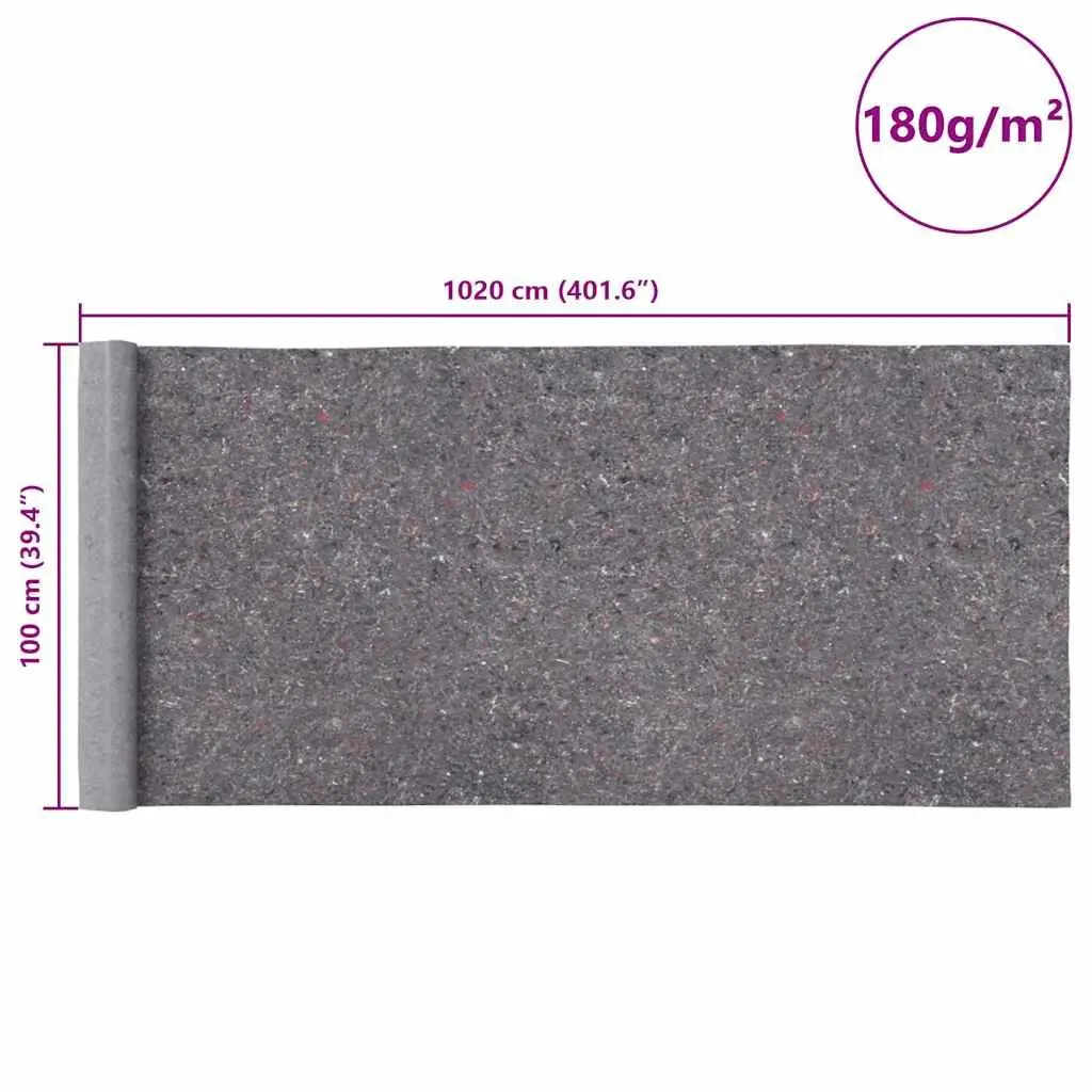 Painter Fleece Floor Protection 2 Piece 1m x 10m Roll for Painting Renovation and Building Work