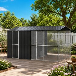 Dimensions of 430 x 310 x 247 cm: Bird Cage Outdoor Aviary