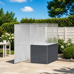 Specifications of the Outdoor Bird Cage: Galvanised Steel, 165x165x200 cm