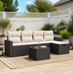 Specifications for 6-Piece Modular Outdoor Sofa Set
