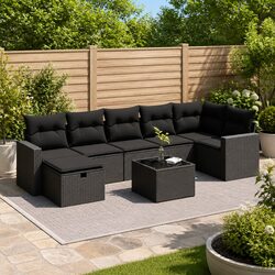 8-Piece Garden Sofa Set Specifications and Features