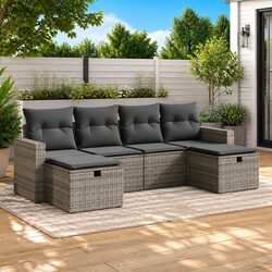 Specifications of 6 Piece Modular Garden Sofa Set