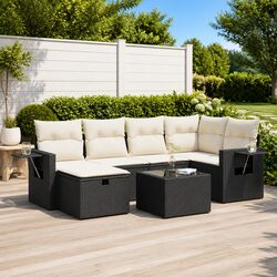 Specifications of the 7-Piece Outdoor Rattan Sofa Set