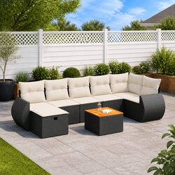 8-Piece Garden Sofa Set Specifications: Durable & Versatile