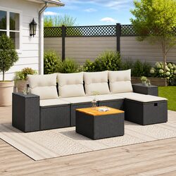 Specifications of the 6-Piece Modular Garden Sofa Set