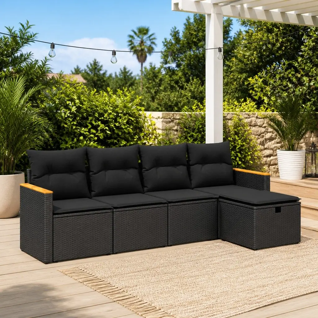 5-Piece Modular Garden Sofa Set
