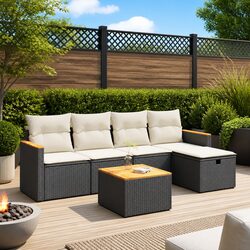 Specifications of 6 Piece Garden Sofa Set for Outdoor Use