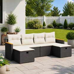 6-Piece Garden Sofa Set: Specs and Features