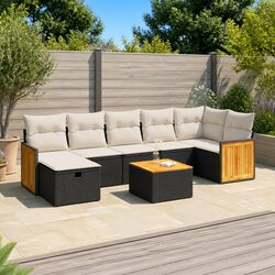 Specifications of 8 Piece Outdoor Garden Sofa Set