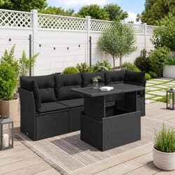 Specifications of 5 Piece Garden Sofa Set with Storage