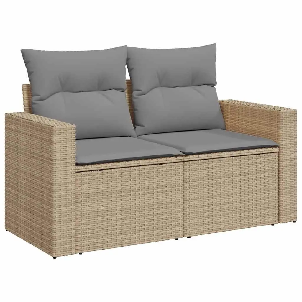 5-Piece Garden Sofa Set in Beige