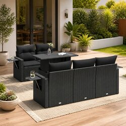 Specifications of the 6-Piece Garden Sofa Set for Outdoors