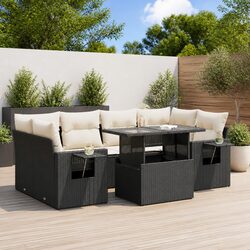 Specifications of 7 Piece Garden Sofa Set with Cushions