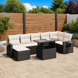 8 Piece Garden Sofa Set Specifications: Cushions & Features