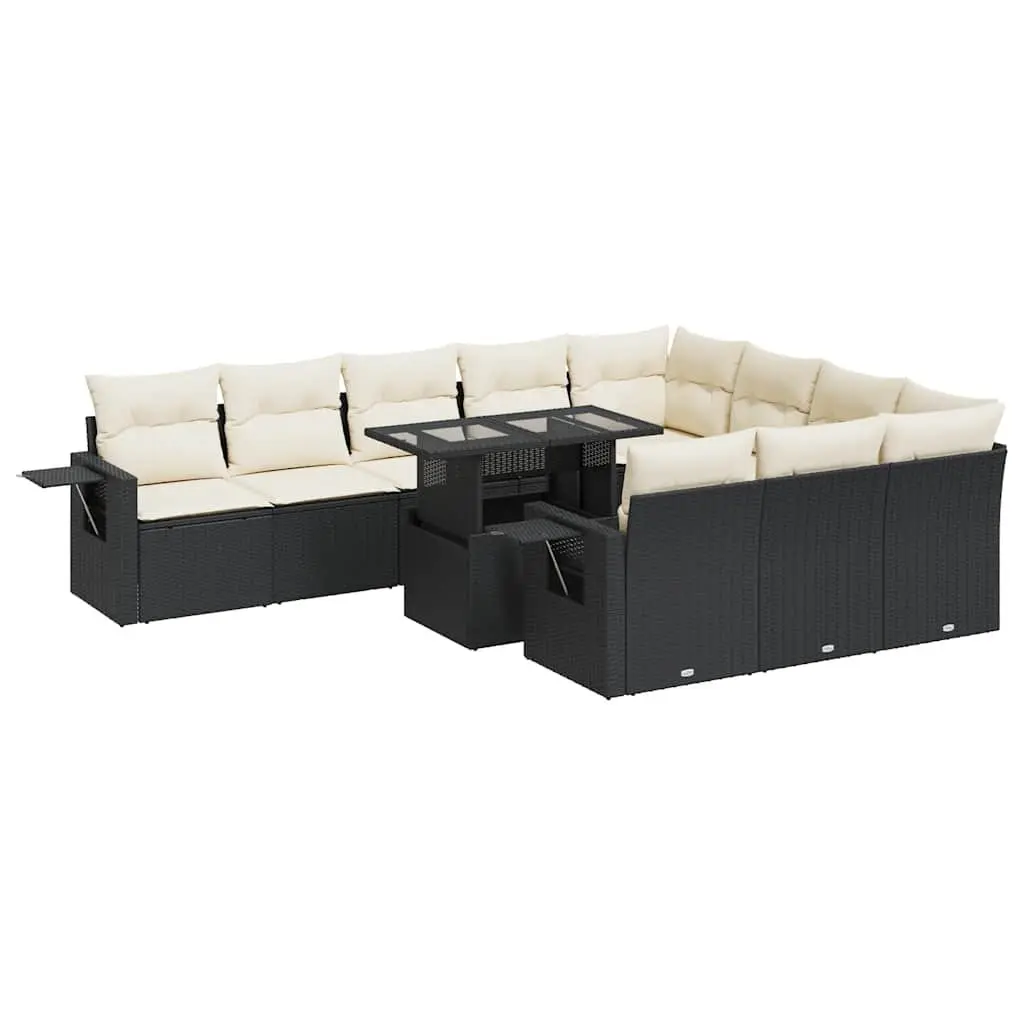 11-Piece Outdoor Sofa Set with Storage