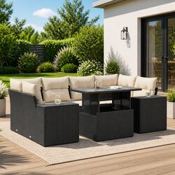 Specifications of 7 Piece Outdoor Modular Sofa Set