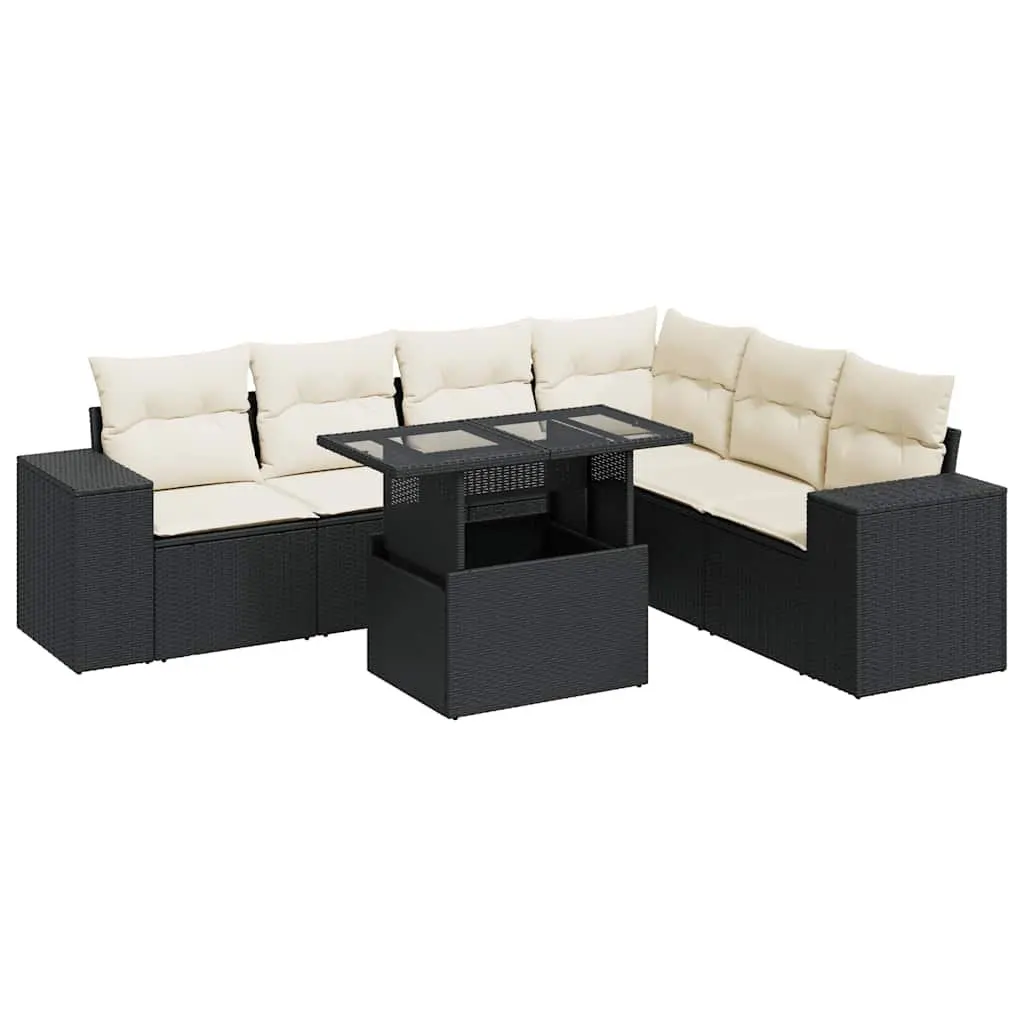 7 Piece Modular Garden Sofa Set