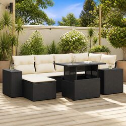 Specifications of 7-Piece Modular Garden Sofa Set