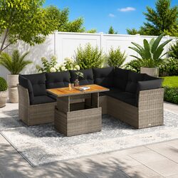 7-Piece Garden Sofa Set Specifications and Details