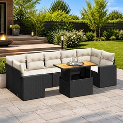 8-Piece Outdoor Sofa Set - Specifications & Features
