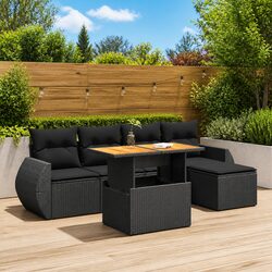 Garden Sofa Set: 6-Piece Outdoor Furniture Specifications