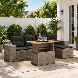 6 Piece Modular Garden Sofa Set Specifications
