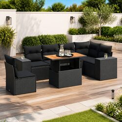 7 Piece Garden Sofa Set: Specifications and Features